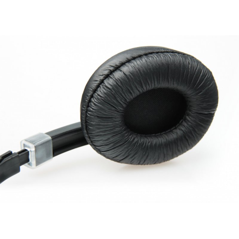 NATEC Drone Casque Avec fil Arceau Appels/Musique Noir, Orange