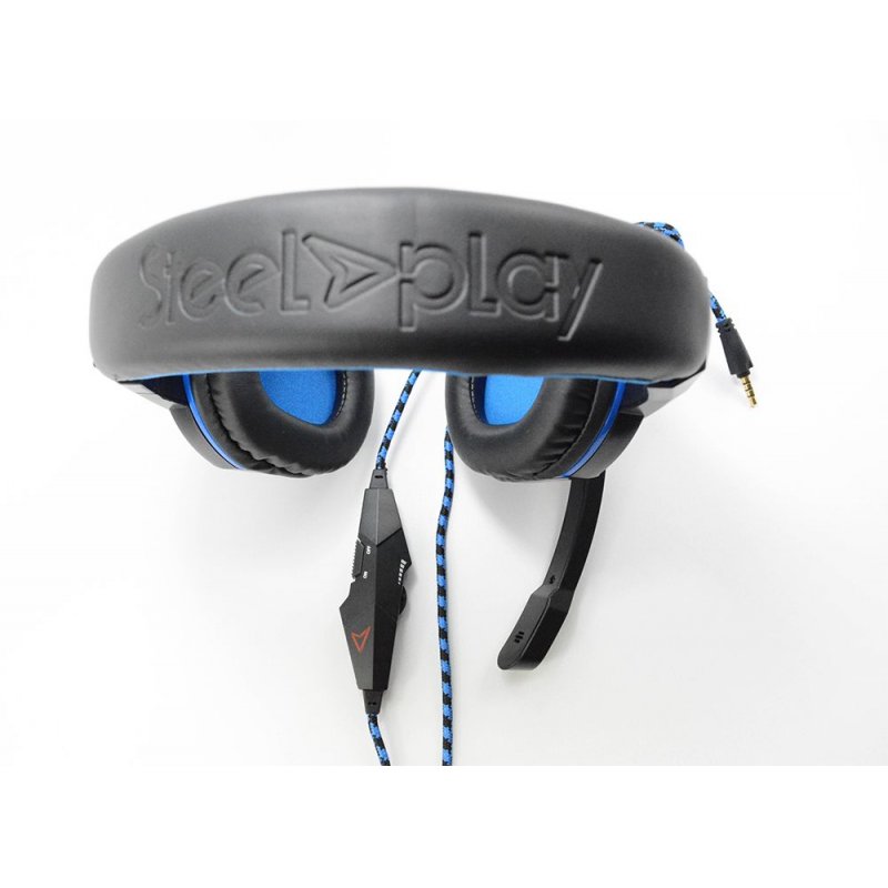 Casque Micro Steelplay compatible HP-41 (Noir/Bleu)