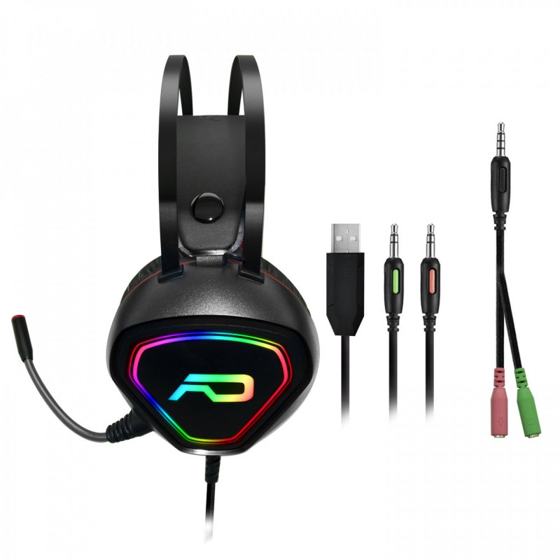 Casque Micro Gamer Advance GTA 230 RGB (Noir)