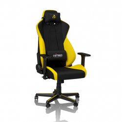 Nitro Concepts S300 PC gaming chair Black, Yellow