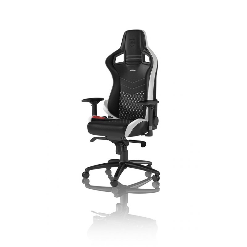 noblechairs EPIC PC gaming chair Padded seat Black, White