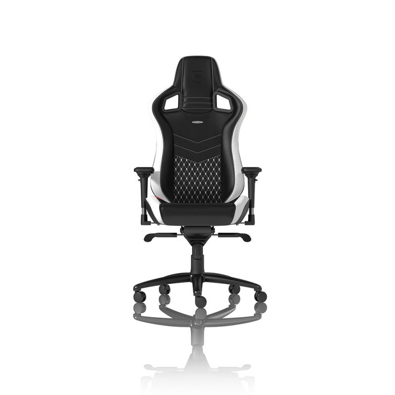 Fauteuil Epic Cuir - Noir/Blanc