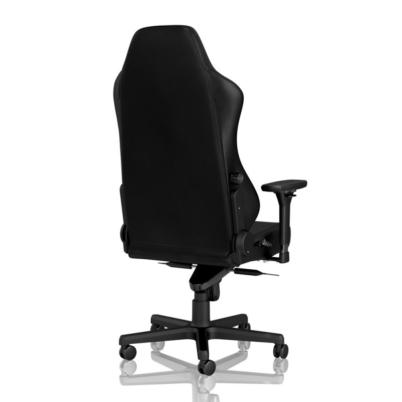 Fauteuil HERO Cuir - Noir/Noir