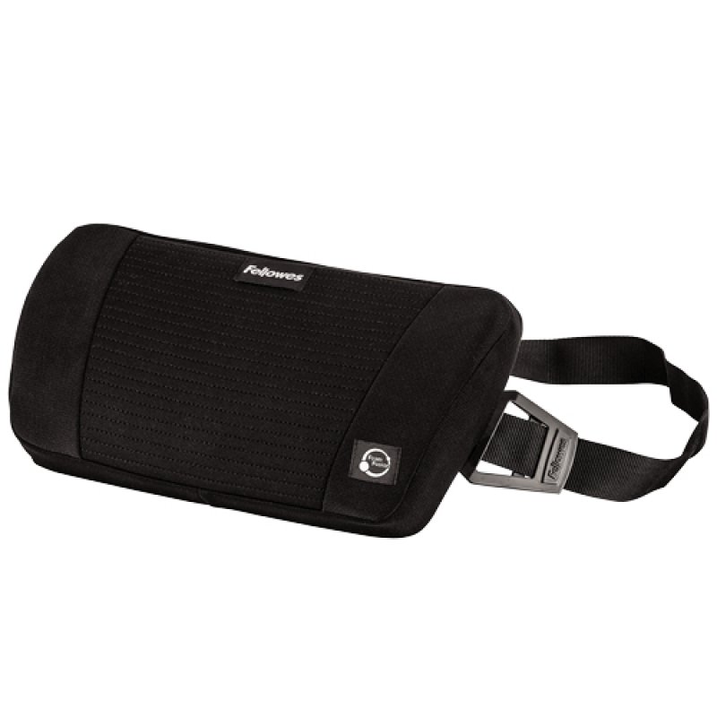 Coussin pour lombaires Fellowes compatible PlushTouch (Noir)