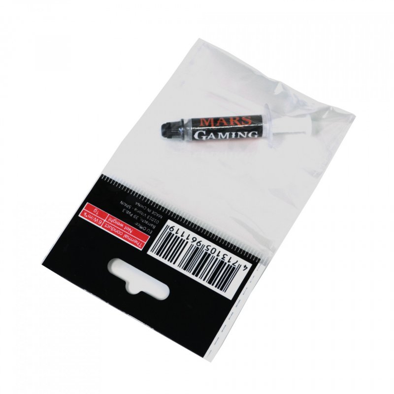 Pâte Thermique Mars Gaming compatible MT0 1g