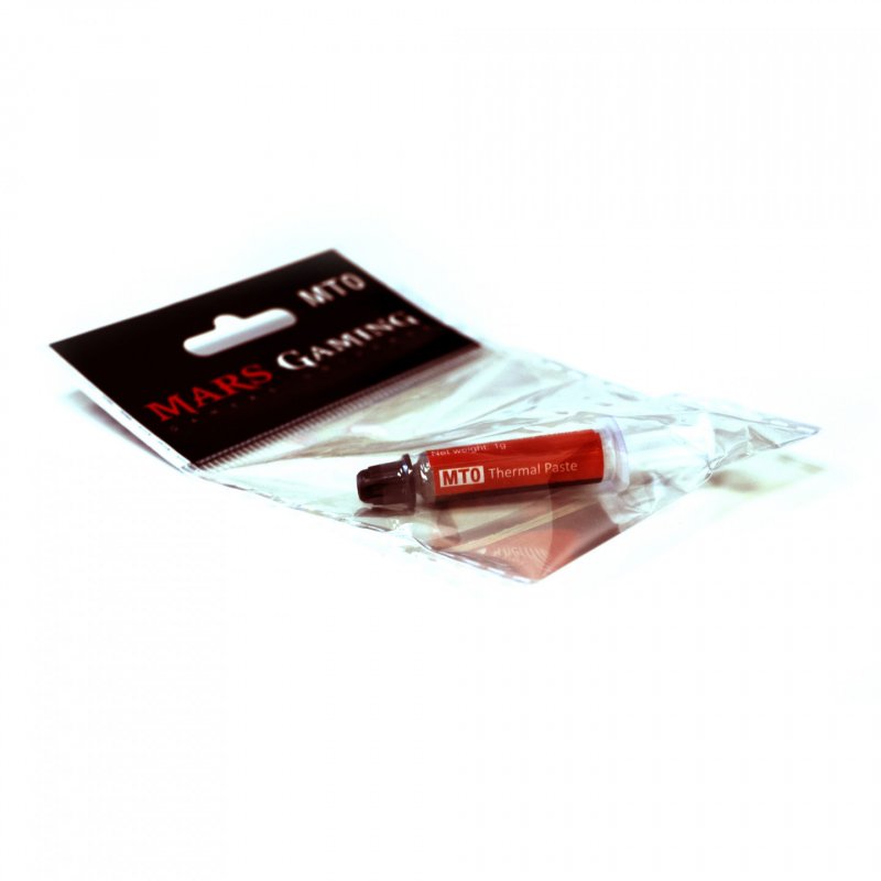 Mars Gaming MT0 PC Thermal Paste 1g 6W Temperature 30-280º Maximum Security