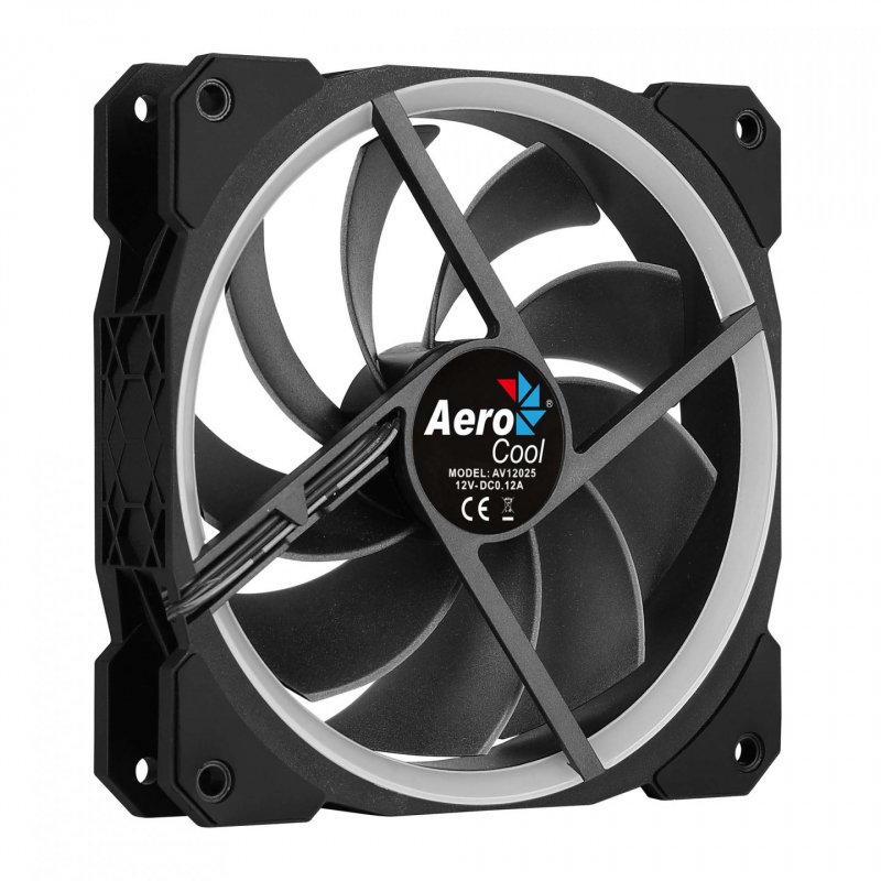 Aerocool Orbit Boitier PC Ventilateur 12 cm Noir
