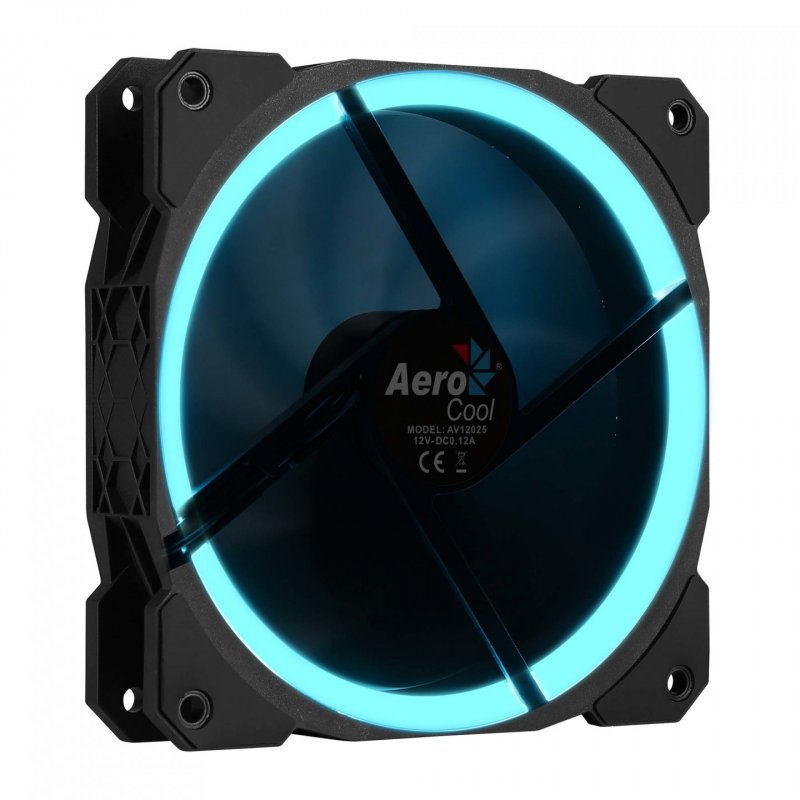 Aerocool Orbit Boitier PC Ventilateur 12 cm Noir