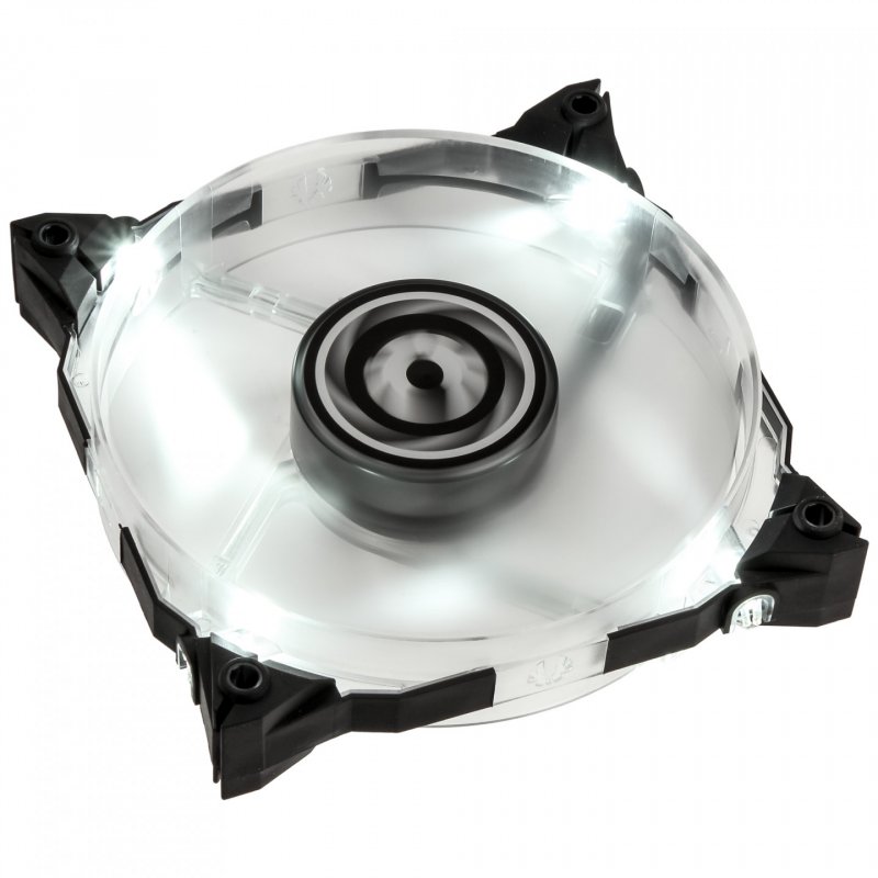 BitFenix Spectre Xtreme LED Boitier PC Ventilateur 12 cm Noir, Blanc