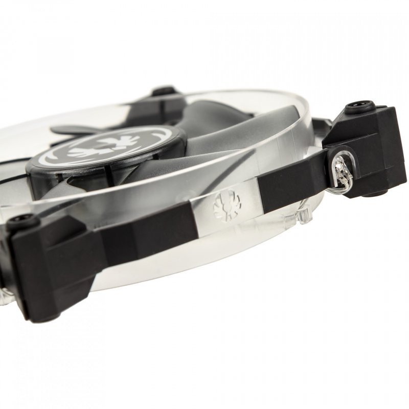 BitFenix Spectre Xtreme LED Boitier PC Ventilateur 12 cm Noir, Blanc