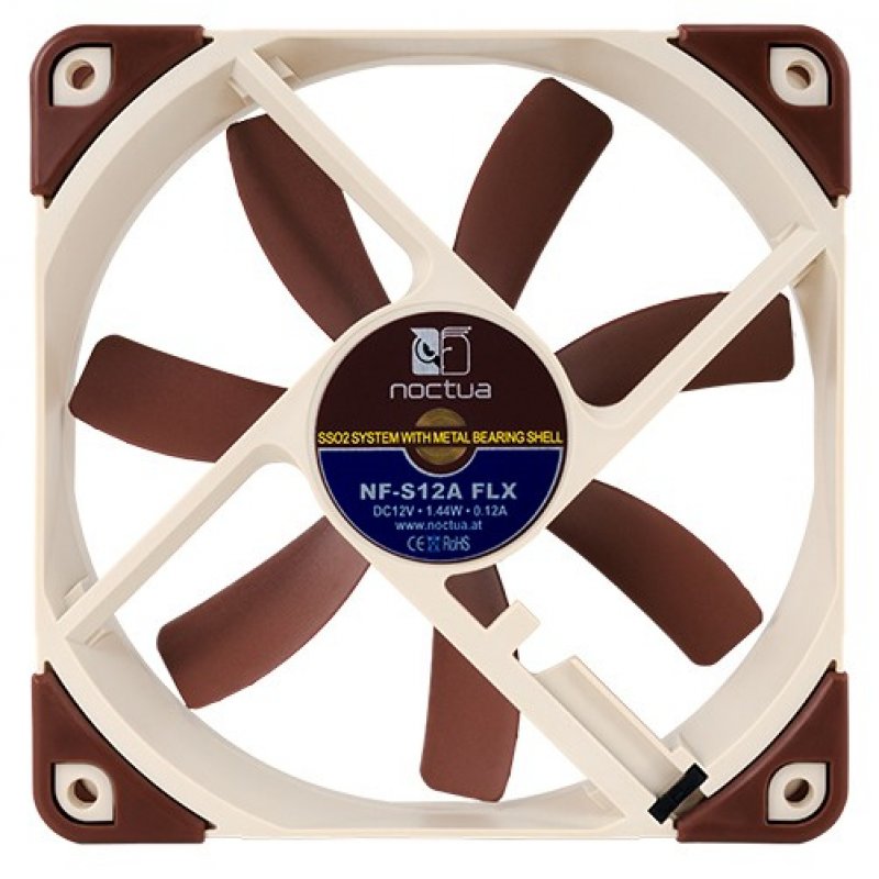 Noctua compatible NF-S12A FLX Lufter -120mm