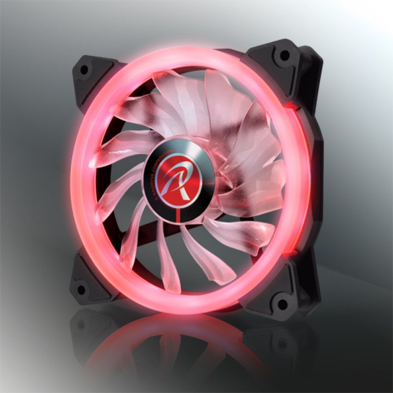 RAIJINTEK IRIS 12 RGB – ORCUS Computer case Fan 12 cm Black, Transparent 1 pc(s)