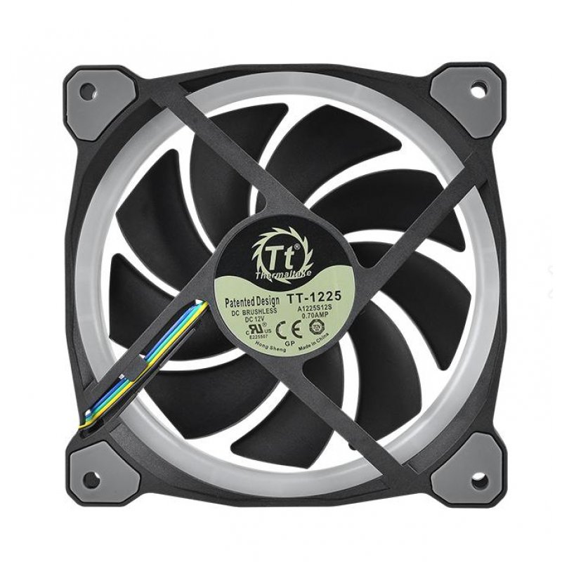 Thermaltake Riing Plus Computer case Fan 12 cm Multicolour