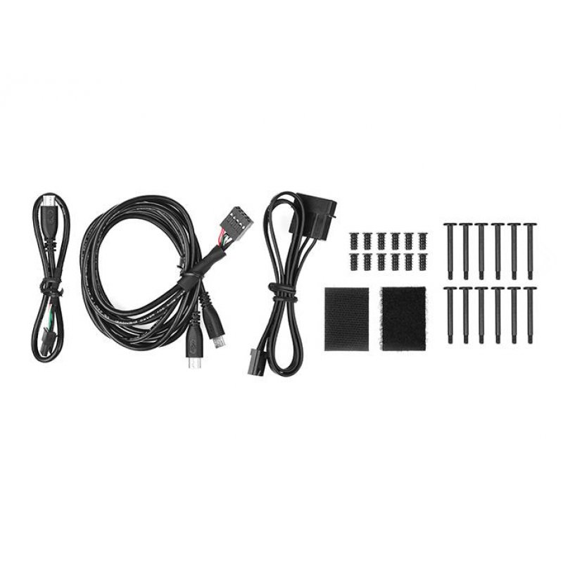 Lot de 3 Ventilateurs de boitier Thermaltake compatible Riing Plus RGB TT Premium Edition 120*120 (12cm) avec contrôleu