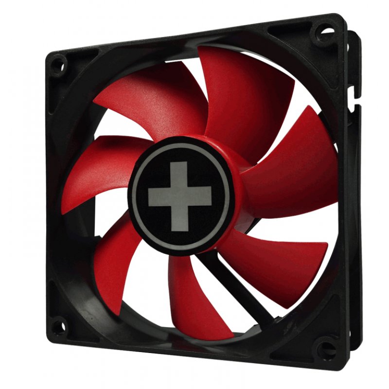 Xilence XPF92.R.PWM Computer case Fan 9.2 cm Black, Red