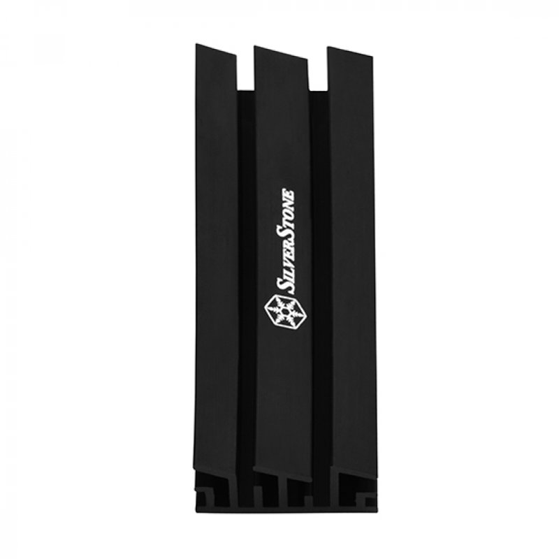 Radiateur SilverStone compatible SST-TP02-M2 pour SSD M.2 2280 (Noir)