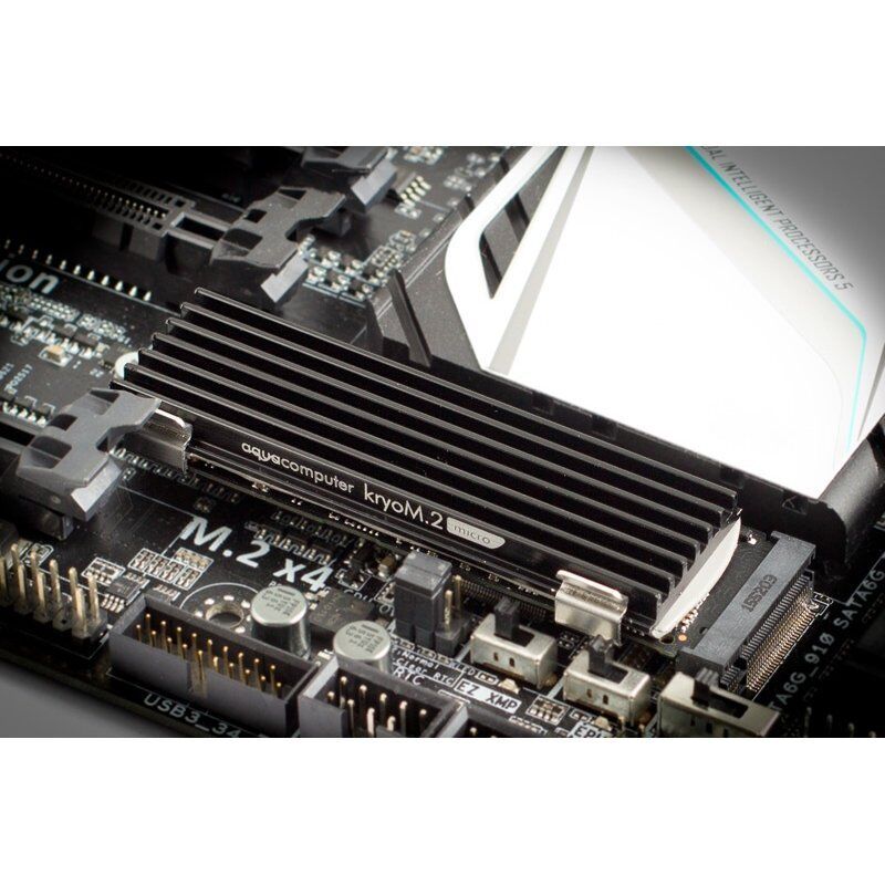 Aqua computer kryoM.2 micro Passivkuhler fur M.2 2280 SSD