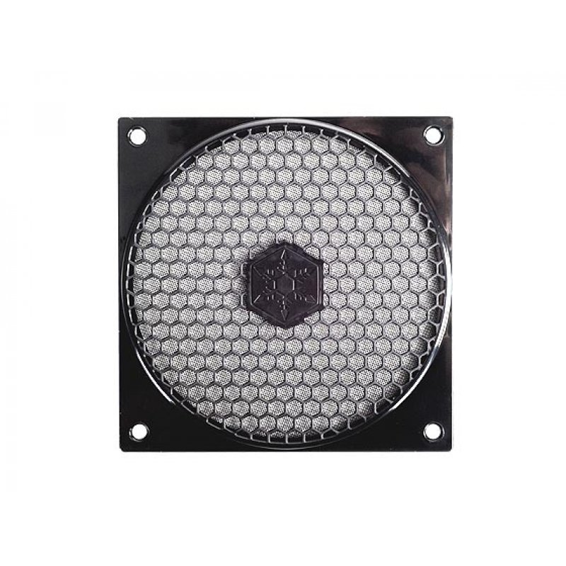 Grille et Filtre à poussière pour ventilateur Silverstone SST-FF121B 120mm (Noir)