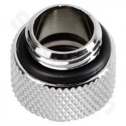 Bitspower Multi-Link Adapter Anschluss gerade G1/4 Zoll AG auf 12mm AD Hardtube - silber glänzend