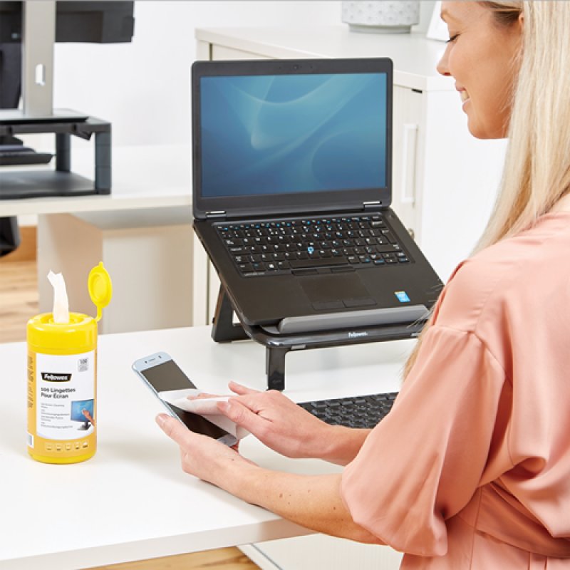 Boîte de 100 lingettes écran