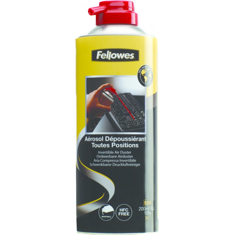 Bombe d'air sec Fellowes compatible 200ml