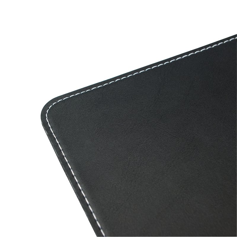 Tapis de souris Logilink Leather Design (Noir)
