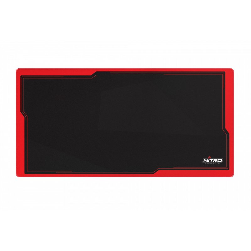 Deskmat DM12 (Noir/Rouge)