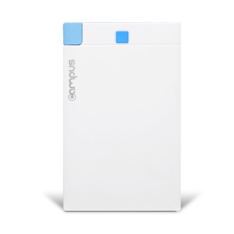 Batterie USB portable Campus 2600 mAh + connecteur Apple Lightning