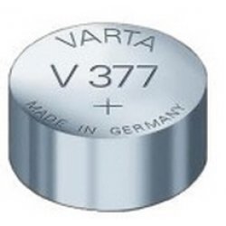 VARTA Pile oxyde argent pour montres, V377 (SR66), 1,55 Volt