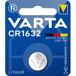 Varta 1x 3V CR 1632 Batterie à usage unique CR1632 Lithium
