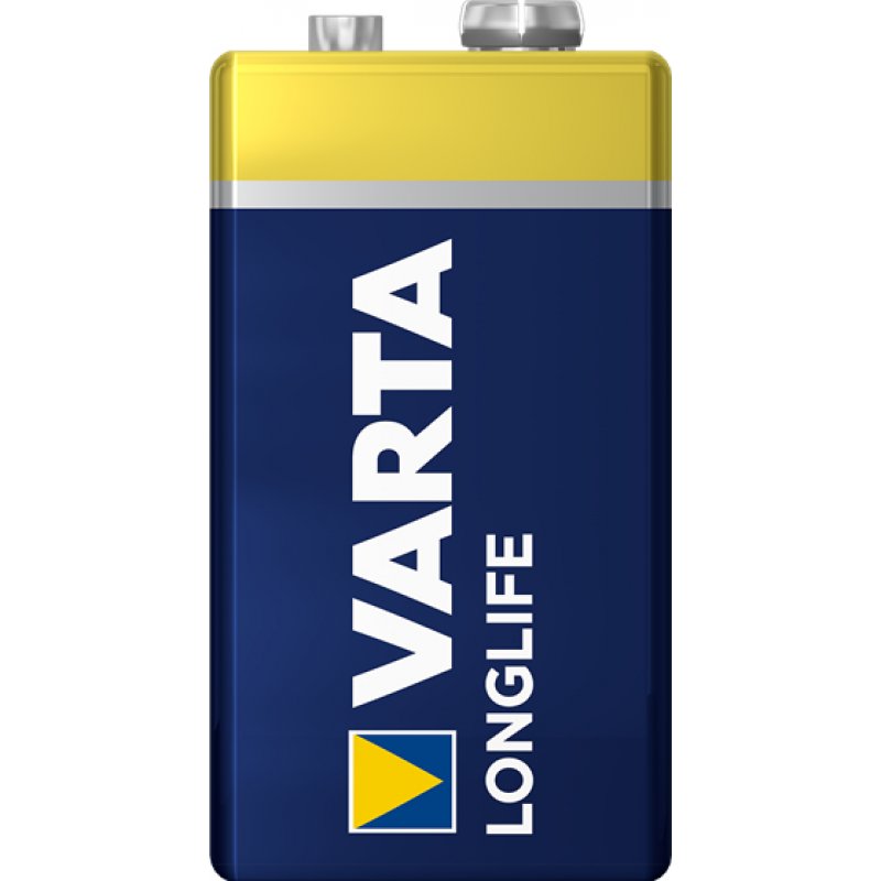 VARTA Pile alcaline "LONGLIFE", 9V (6LR61)