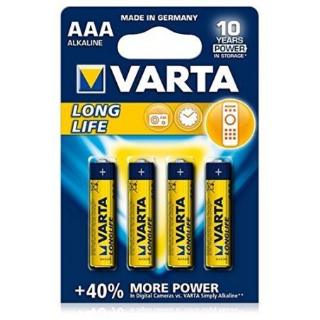 VARTA Pile alcaline "LONGLIFE", Micro (AAA/LR03)