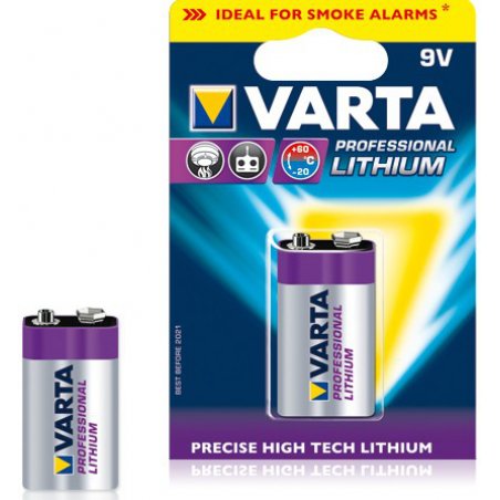 VARTA Pile au lithium 9V "ULTRA Lithium"