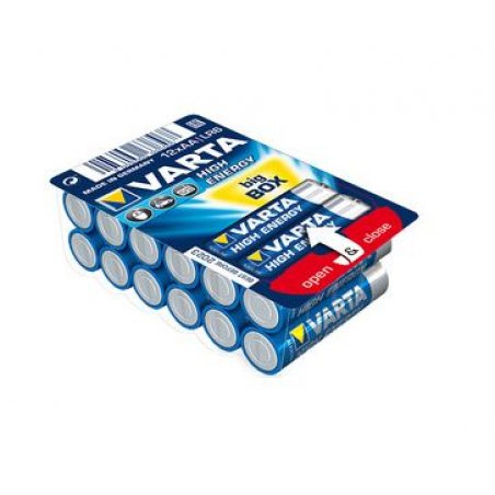 Lot de 24 piles Alcaline Varta compatible High Energy type AA 1,5V (LR6)