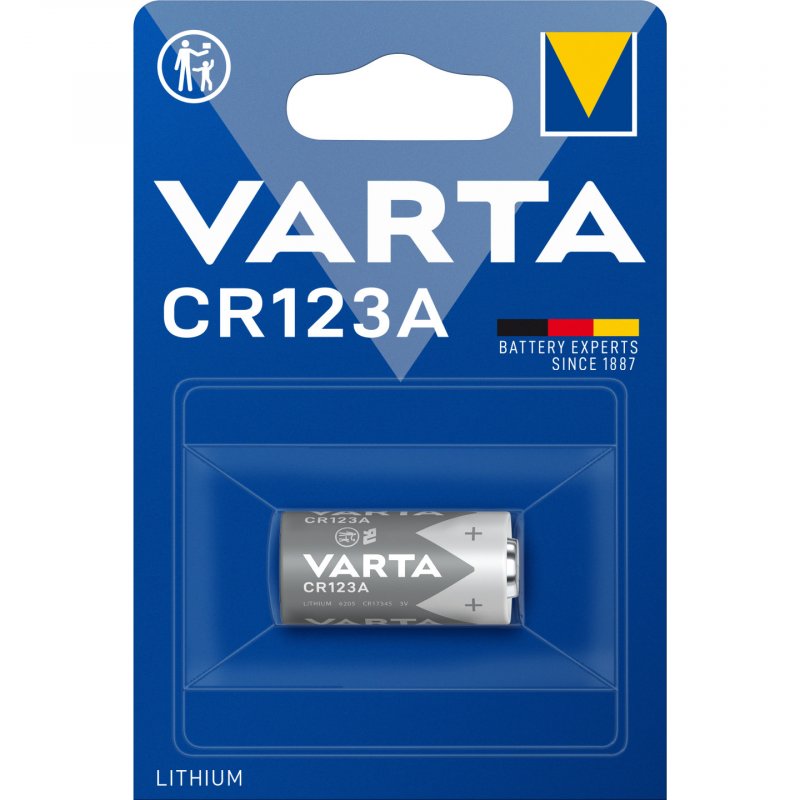 VARTA Pile photo "Lithium", CR123A, 3,0 volt