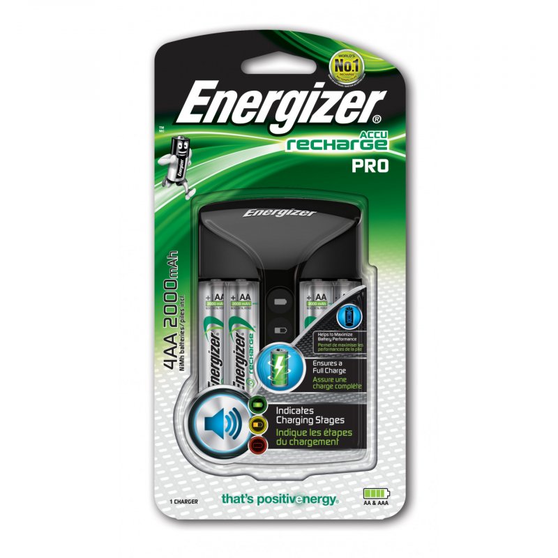 Energizer Pro Charger battery charger Universal AC