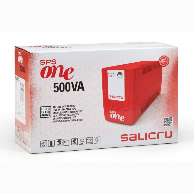 Onduleur Salicru compatible SPS 500 One S (500VA)
