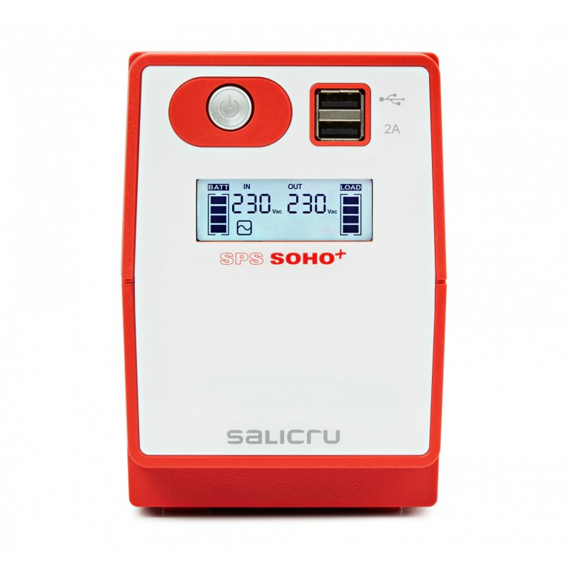 Onduleur Salicru compatible SPS 650 Soho+ 650VA (Prise IEC C13)