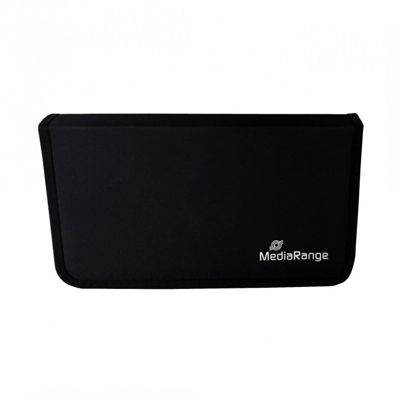 MediaRange BOX51 optical disc case Wallet case 48 discs Black