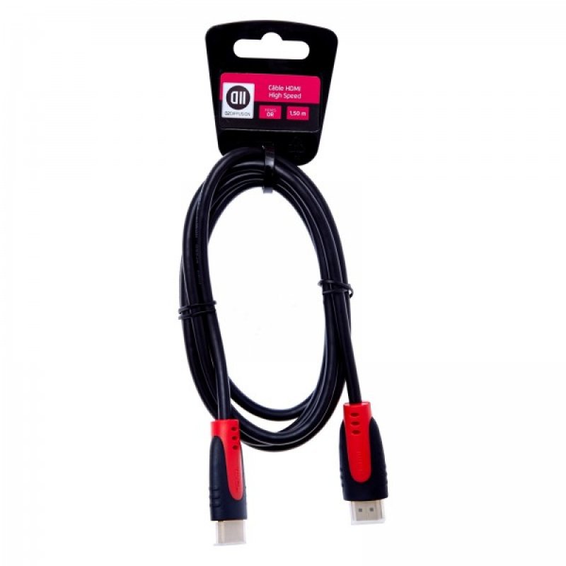 D2 Diffusion D2HDMI150CAV câble HDMI 1,5 m HDMI Type A (Standard) Noir