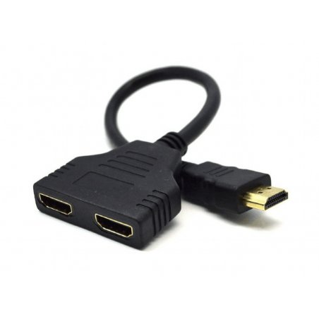 Cable Gembird compatible HDMI vers 2x HDMI MF (Y doubleur HDMI)