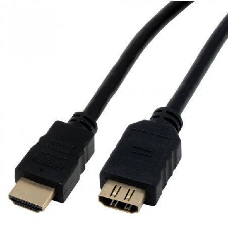 MCL MC384/3D-2M HDMI cable HDMI Type A (Standard) Black