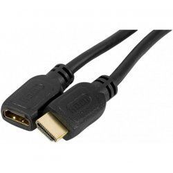 EXC 128397 HDMI cable 2 m HDMI Type A (Standard) Black