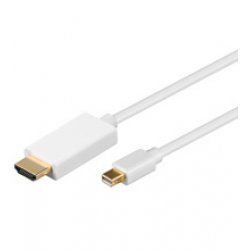 Goobay 2m Mini DisplayPort - HDMI Cable White