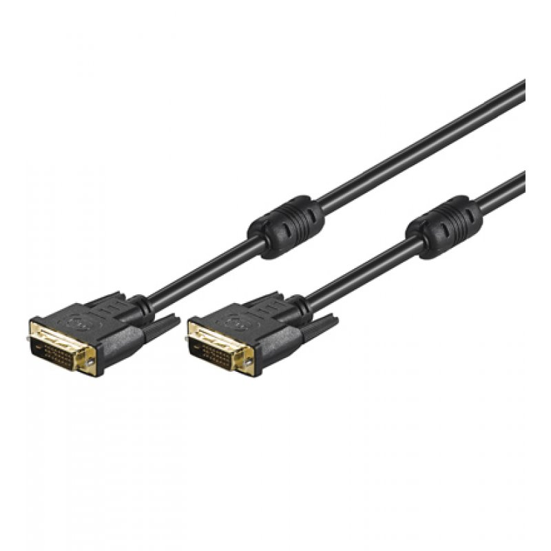 Goobay MMK 110-180 G 24+1 DVI-D 1.8m câble DVI 1,8 m Noir