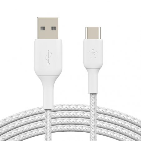 BELKIN Braided C-A 3M WHT