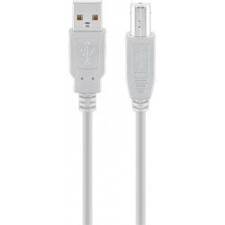 Goobay 68712 câble USB 1,8 m USB 2.0 USB A USB B Gris