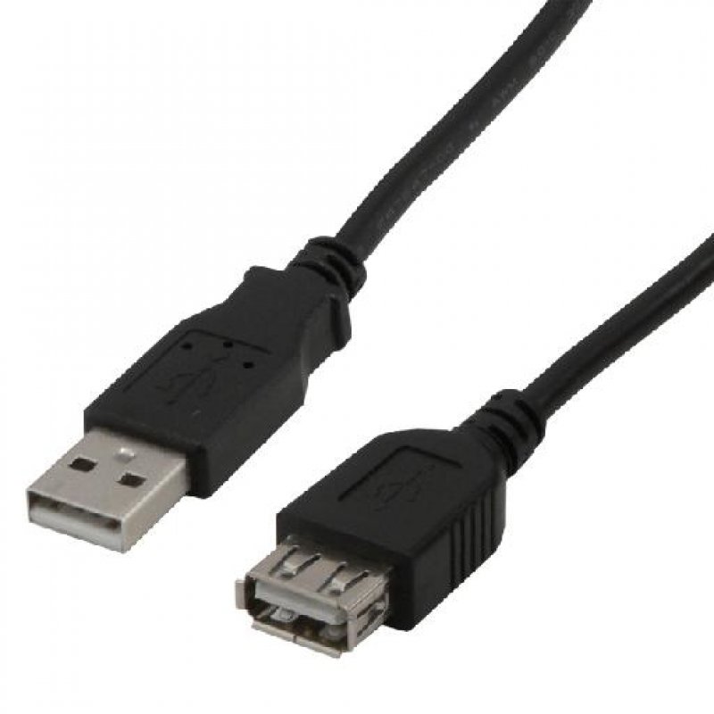 Cable USB 2.0 MCL Samar 3m M/F (rallonge)