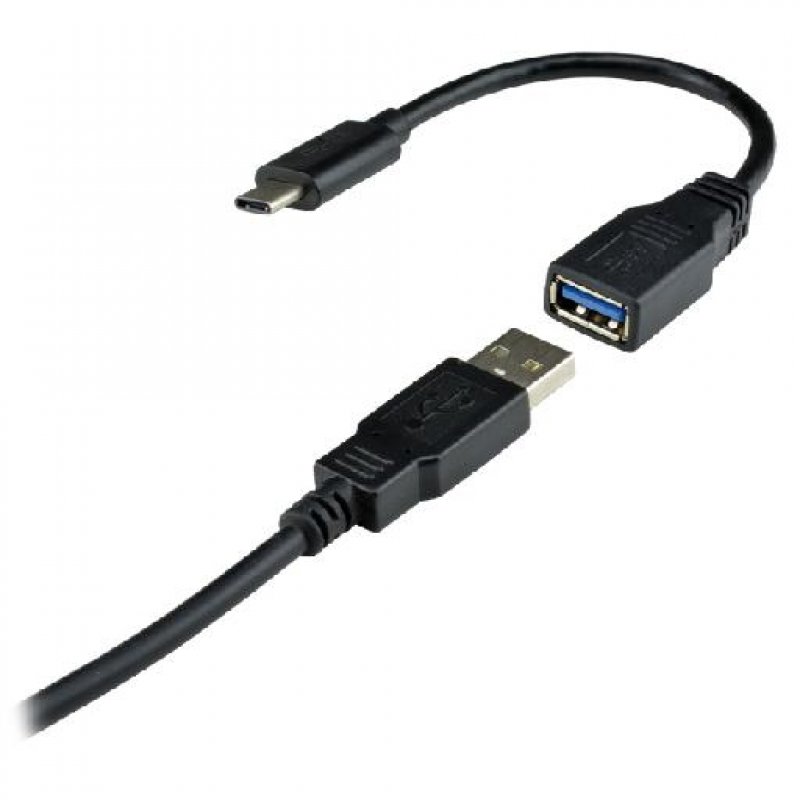 MCL USB31-CM/AFCE câble USB 0,17 m USB C USB A Noir