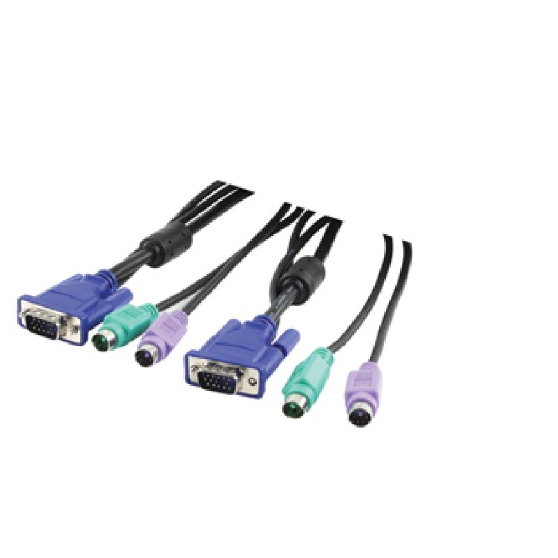 Cable KVM PS2/VGA Konig 3.0m